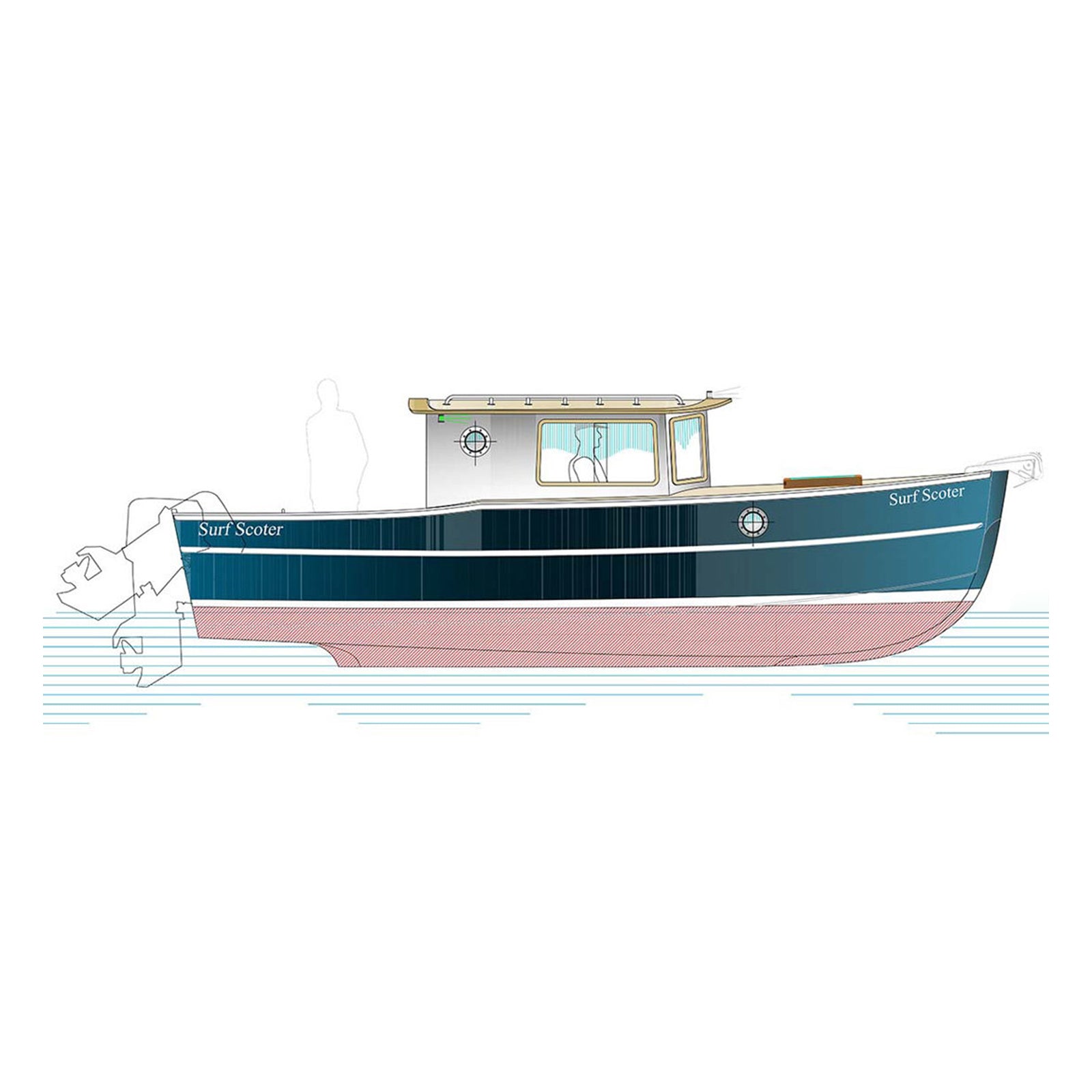 Devlin Surf Scoter 22 Cruiser