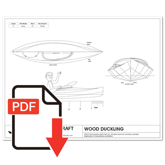 Wood Duckling 8 Study Plans - Emailed PDF