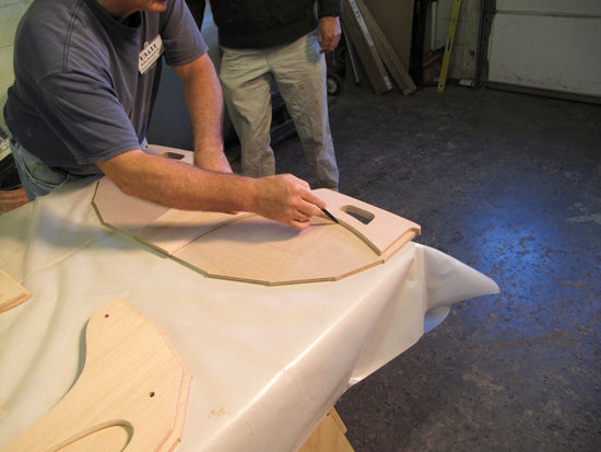 Construction of Eastport Nesting Pram 04