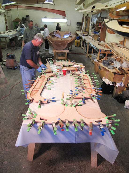 Construction of Eastport Nesting Pram 11
