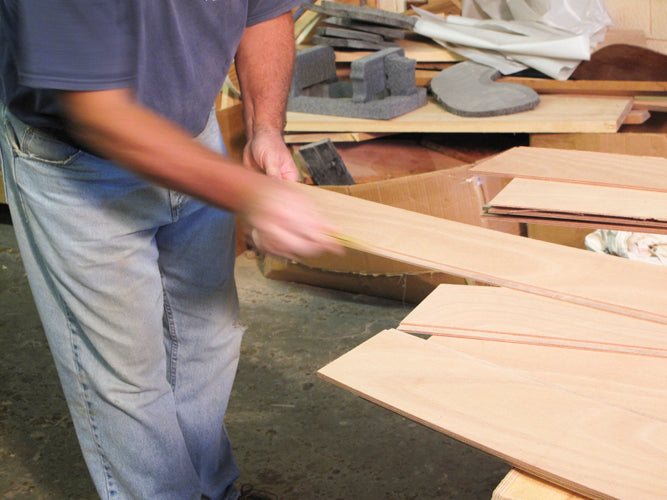 Construction of Eastport Nesting Pram 12