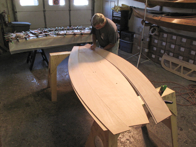 Construction of Eastport Nesting Pram 13