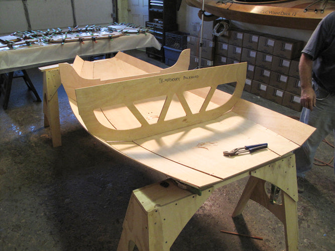 Construction of Eastport Nesting Pram 14