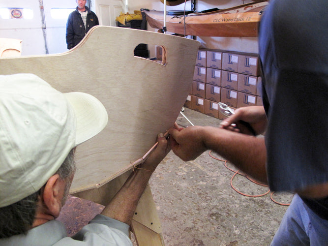 Construction of Eastport Nesting Pram 16