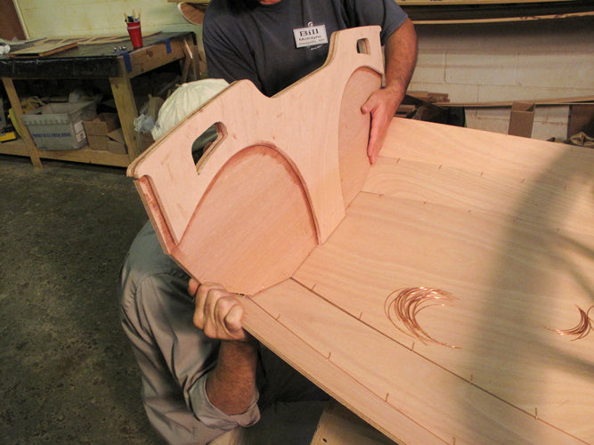 Construction of Eastport Nesting Pram 17