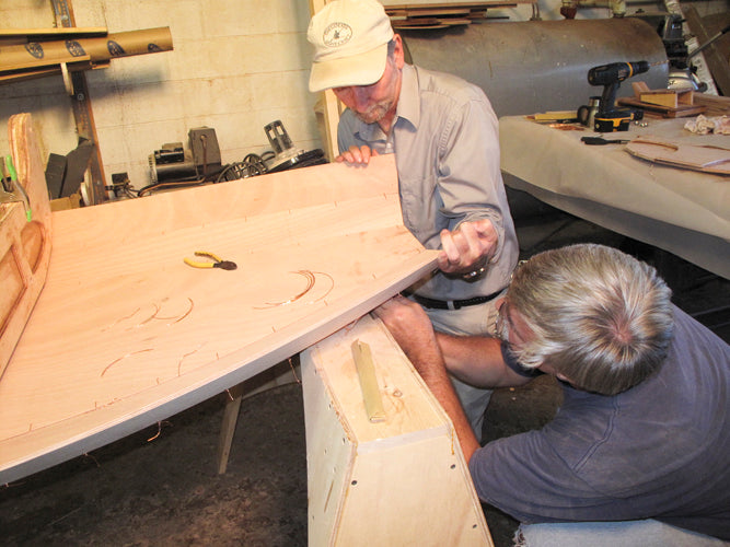 Construction of Eastport Nesting Pram 22