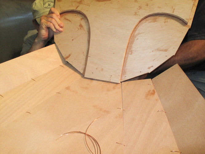 Construction of Eastport Nesting Pram 23