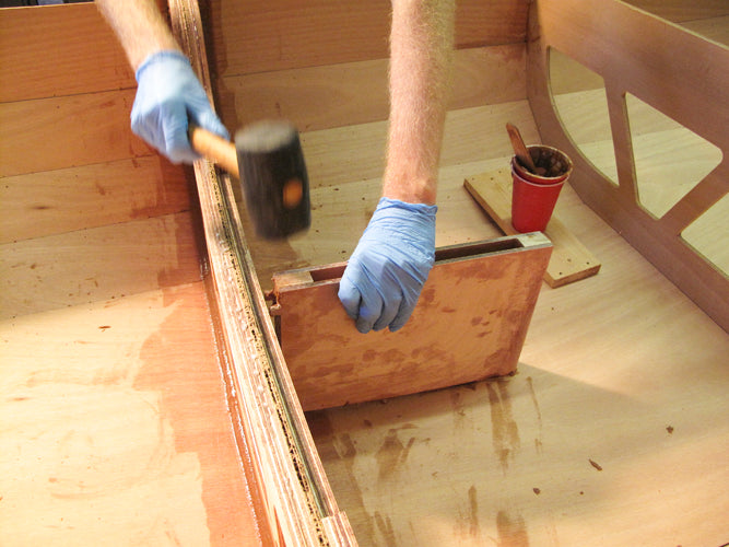 Construction of Eastport Nesting Pram 29