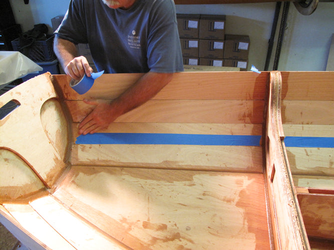Construction of Eastport Nesting Pram 32