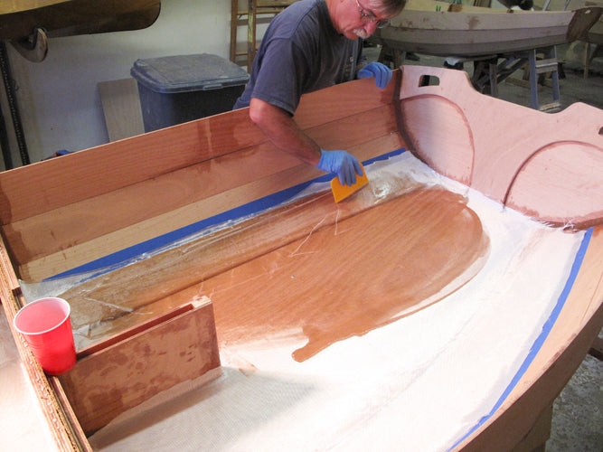 Construction of Eastport Nesting Pram 37