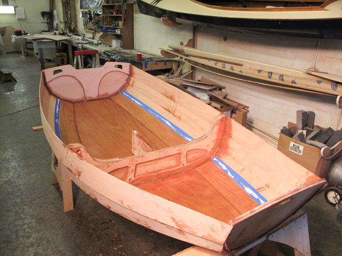 Construction of Eastport Nesting Pram 38