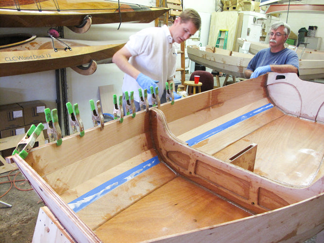 Construction of Eastport Nesting Pram 40