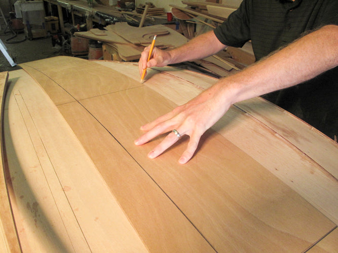 Construction of Eastport Nesting Pram 44