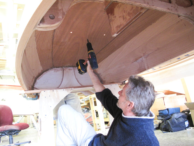 Construction of Eastport Nesting Pram 46