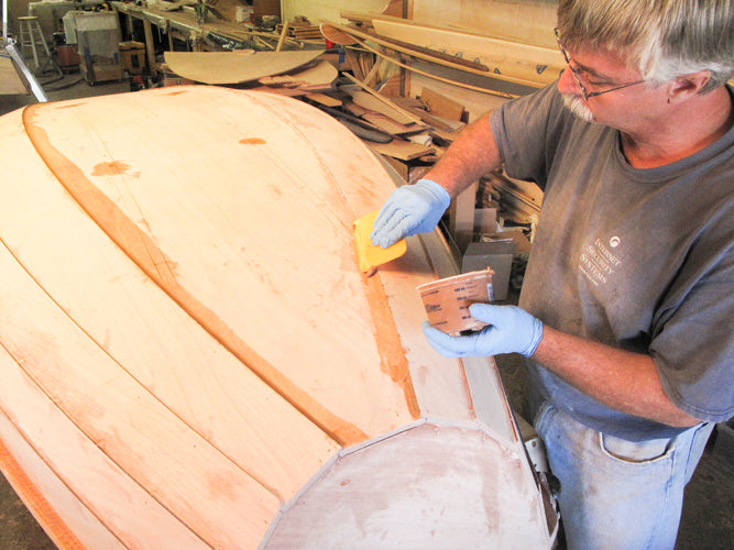 Construction of Eastport Nesting Pram 49