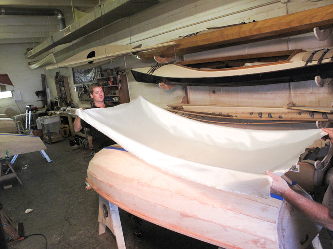 Construction of Eastport Nesting Pram 52