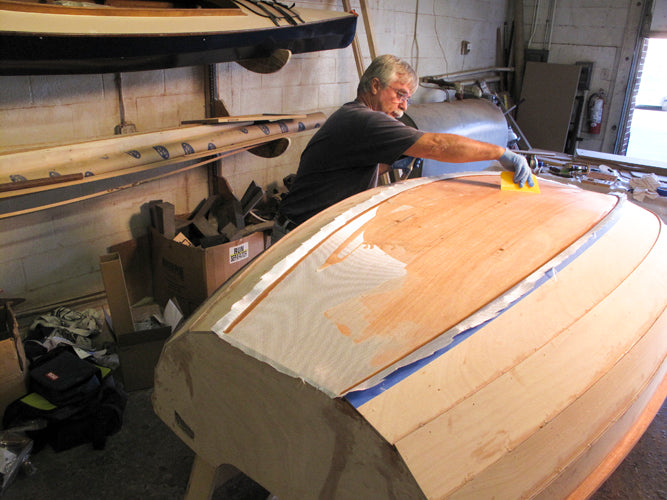 Construction of Eastport Nesting Pram 54