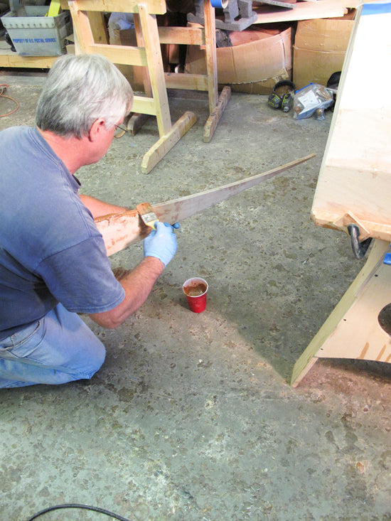 Construction of Eastport Nesting Pram 55