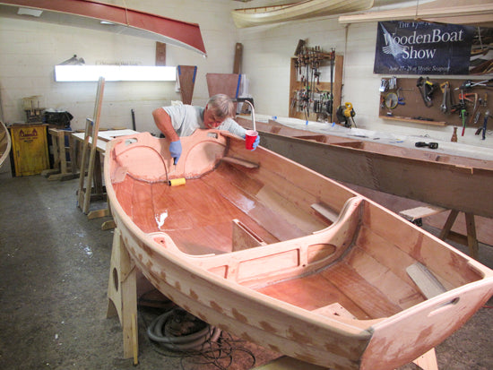Construction of Eastport Nesting Pram 68