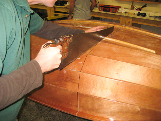 Construction of Eastport Nesting Pram 70
