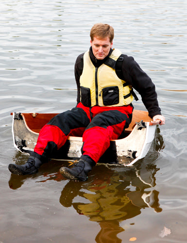 Eastport Nesting Pram's bow independently passing a float test.