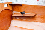 Close up of the bolts used to join the two halves of the hull Thumbnail