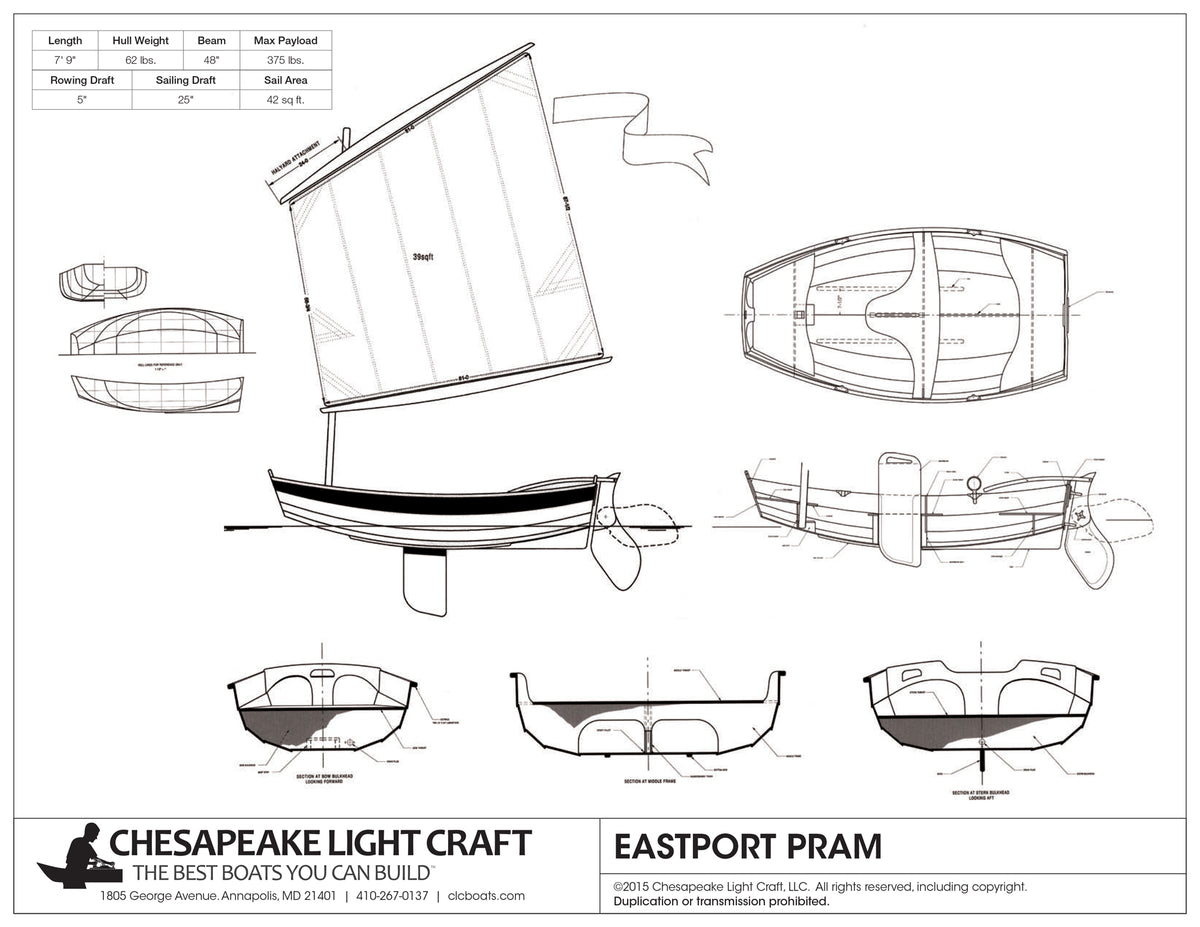 Eastport Pram Study Plans page 1