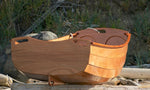 David S. photographed his gleaming Eastport Ultralight Dinghy on a Maine beach. Thumbnail
