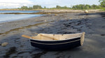 TATTOO is an Eastport Ultralight Dinghy  built by Frank K. at the high tide line on a Maine beach. Thumbnail