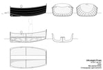 Profile, Plan, and Section Views of the Eastport Ultralight Dinghy Thumbnail