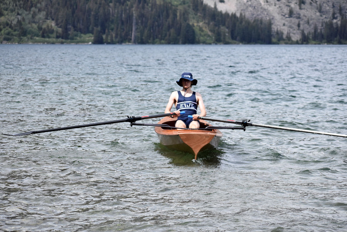 Expedition Wherry being rowed. Photo submitted by Mary E.