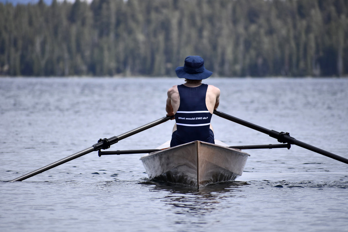 Expedition Wherry being rowed. Photo submitted by Mary E. 
