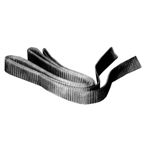 Flat Webbing - black