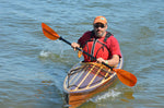 Dan T. paddling his Great Auk 14. Thumbnail