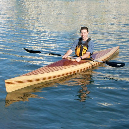 Great Auk 17 kayak built by Robert C.