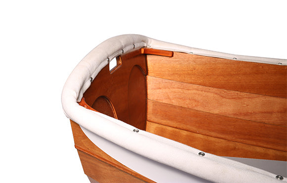 Gunnel guard installed on a Ultralight Dinghy