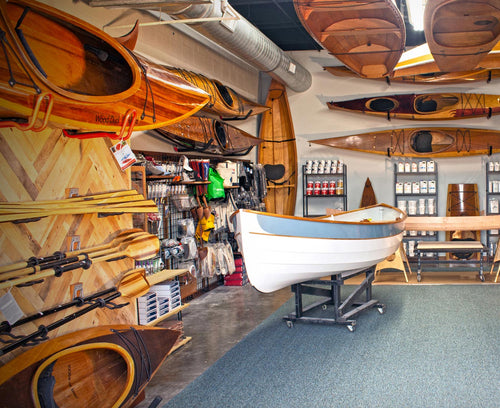 inside the Chesapeake Light Craft Showroom