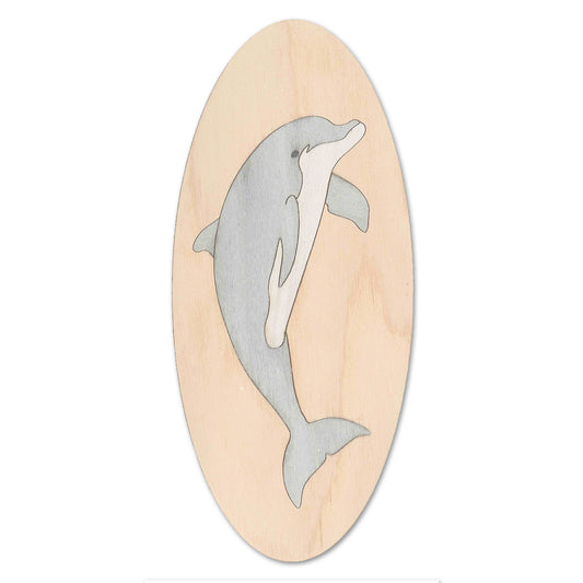 Dolphin Marquetry Inlay/Onlay