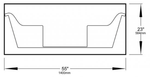 Jimmy Skiff window frame dims drawing.  Thumbnail