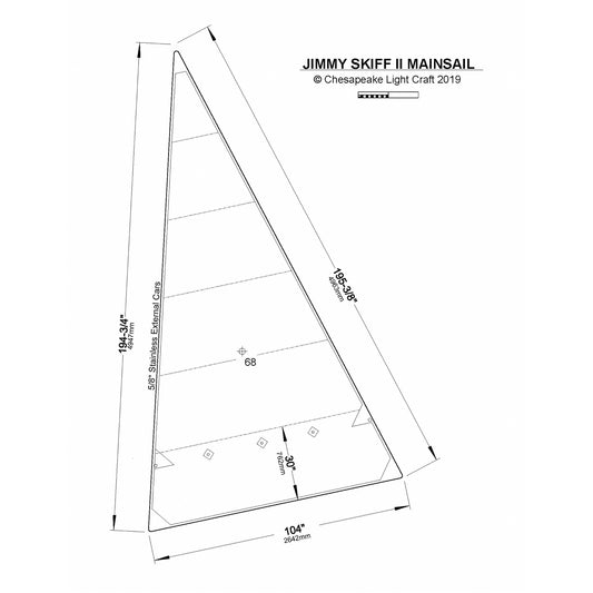 Jimmy Skiff II Sail