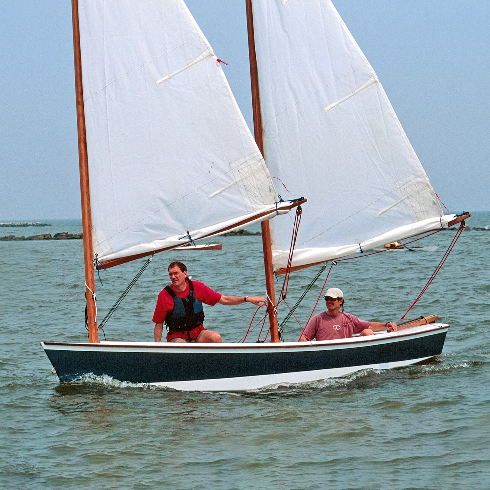 John's Sharpie DIY Wooden Sharpie Sailboat Kit – Chesapeake Light Craft
