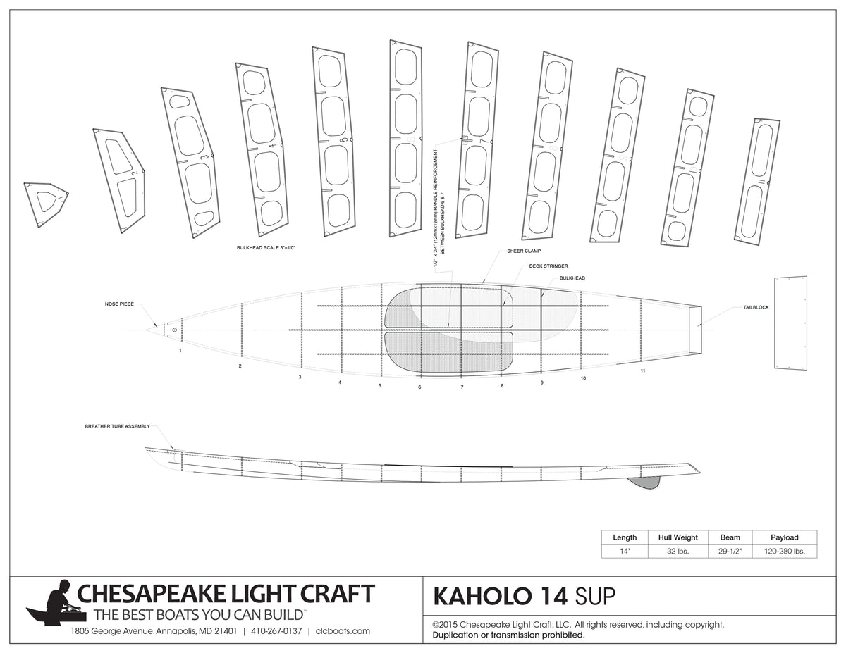 Kaholo 14 SUP study plans page 1
