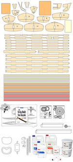 Contents of complete kit for the Little Auk 10 Thumbnail