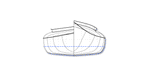 Section view of the lines of the Little Auk 10 Thumbnail