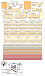 Contents of the Wood Parts Only Kit for a Little Auk 10 Thumbnail