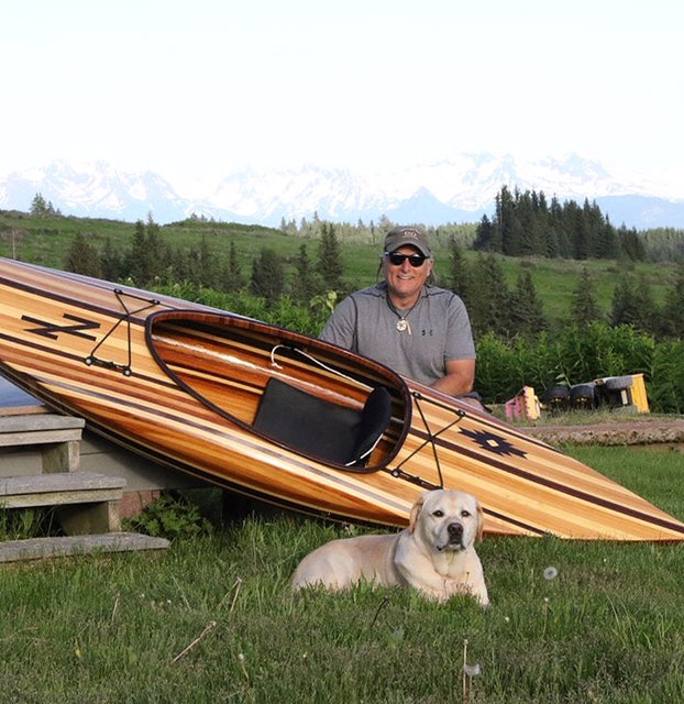 Bill N. and his dog showing off his Little Auk 11
