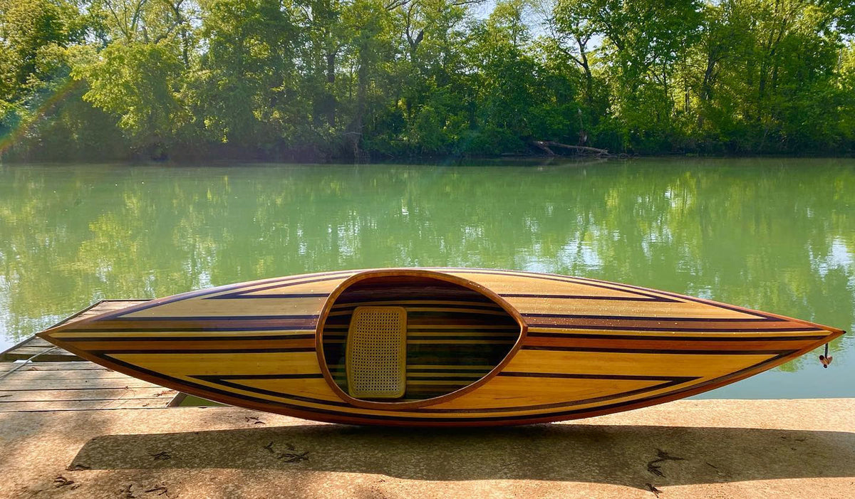 Well crafted stripping patterns on his Little Auk 11 by Phillip A.