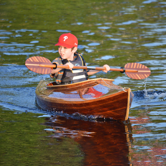 Little Auk 11 Strip-Planked Kayak built by Bill W.