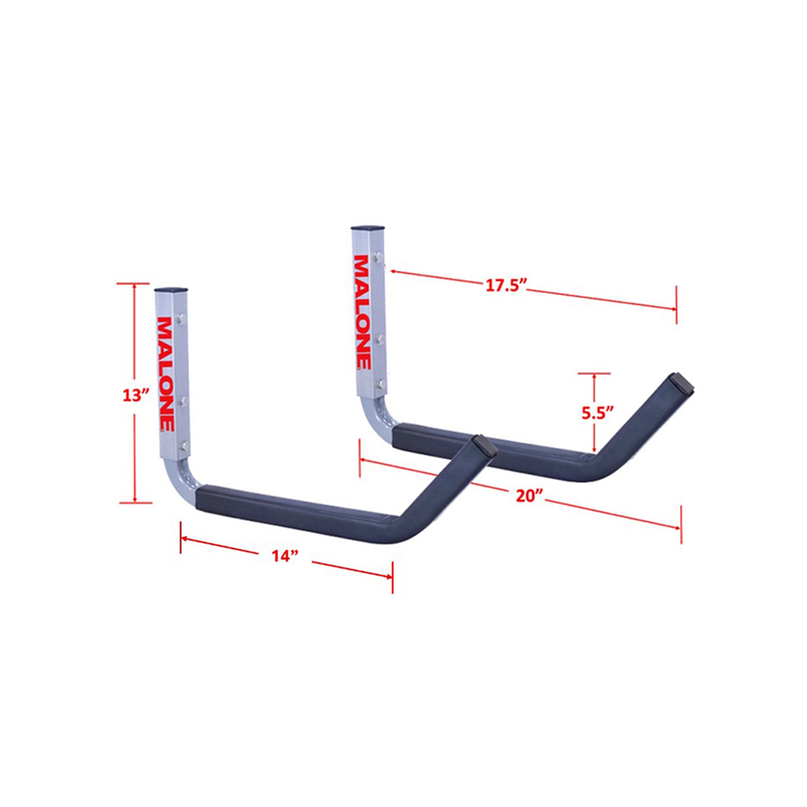 HighRise™ J-Style Heavy Duty Boat Storage Racks by Malone