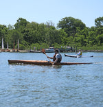 Designer Nick Schade paddling a Runner kayak at a recent Big Little Boat Festival. Thumbnail